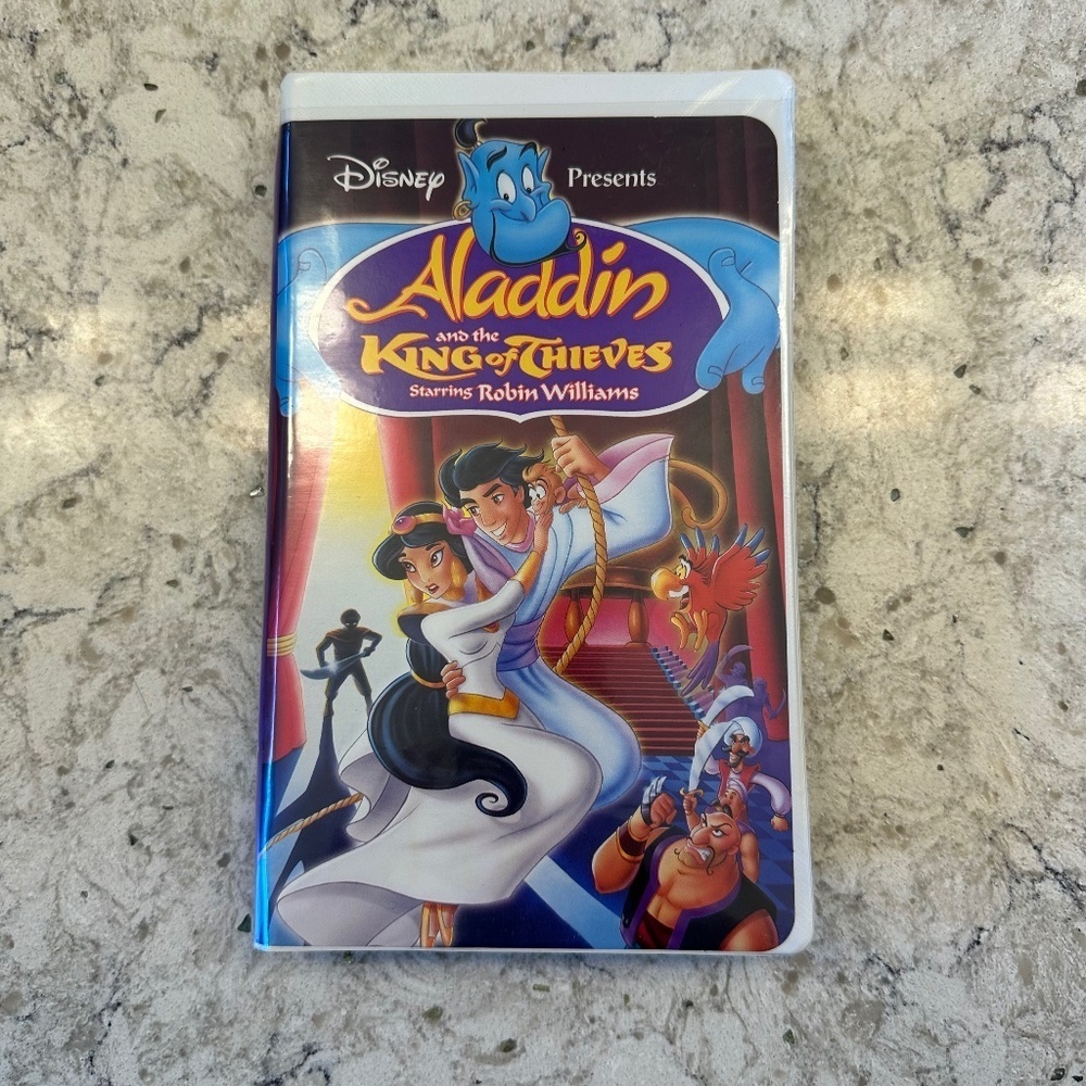 VHS Tape Disney Aladdin and the‎ King of Thieves